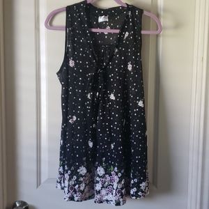 Maternity sleeveless stretch shirt